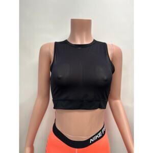 Nike Mesh Black Activewear Women’s Top